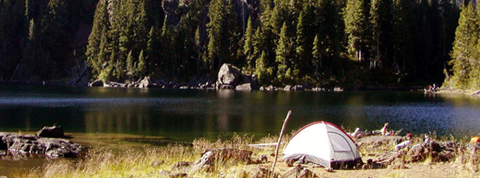 California lake camping
